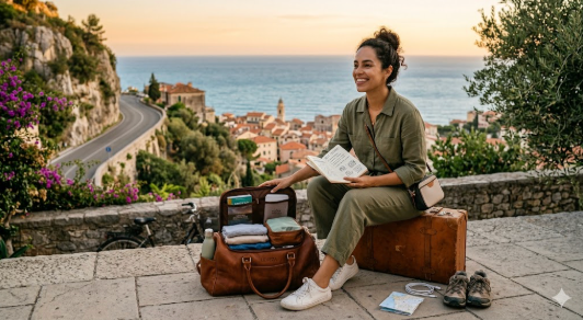 Viajar com Leveza: Como Organizar sua Mala e sua Mente para uma Experiência Internacional