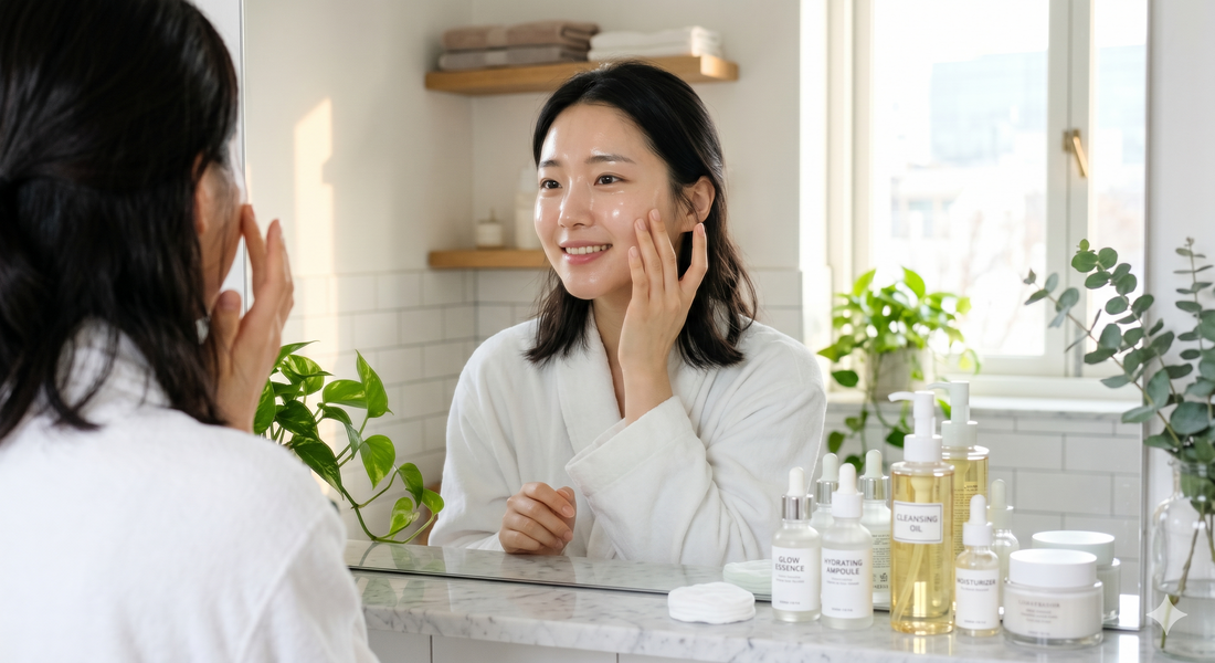 Segredos da K-Beauty: 4 Passos Essenciais para Conquistar a Famosa "Glass Skin"