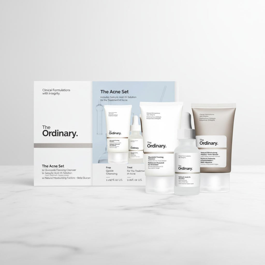 Kit The Ordinary The Acne Set Tratamento para Acne