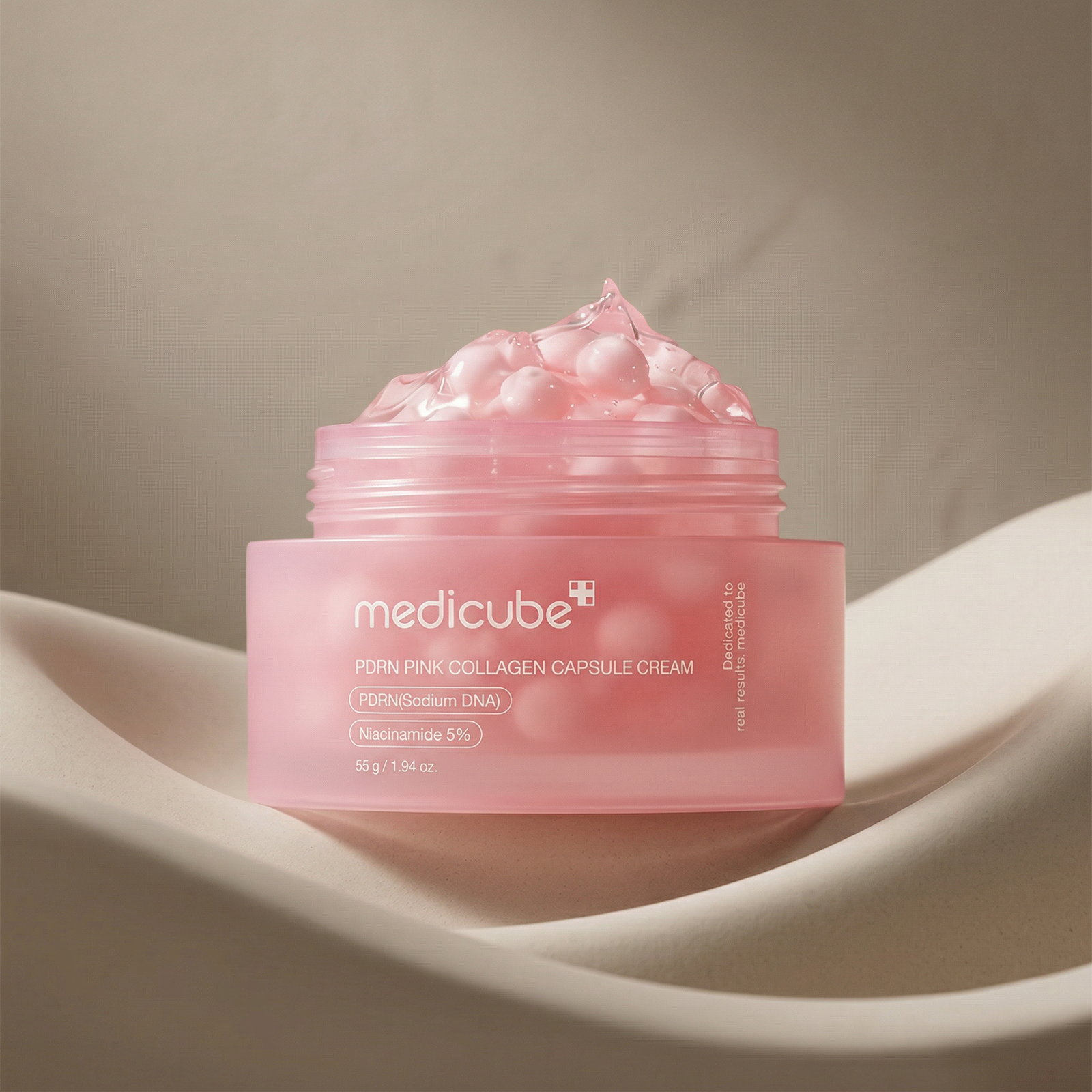 Creme Medicube Pink Colágeno PDRN em Cápsulas
