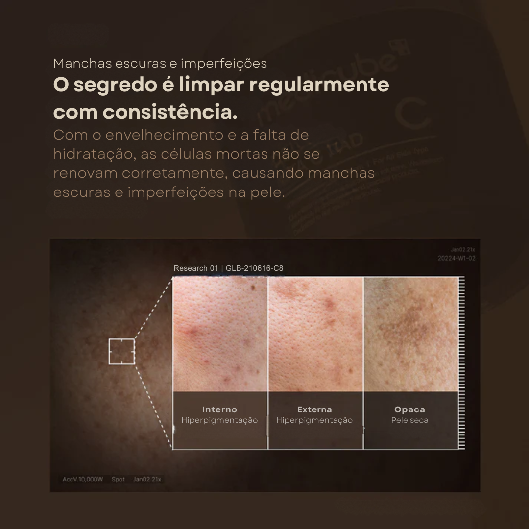 Discos Medicube Com Vitamina C para Manchas