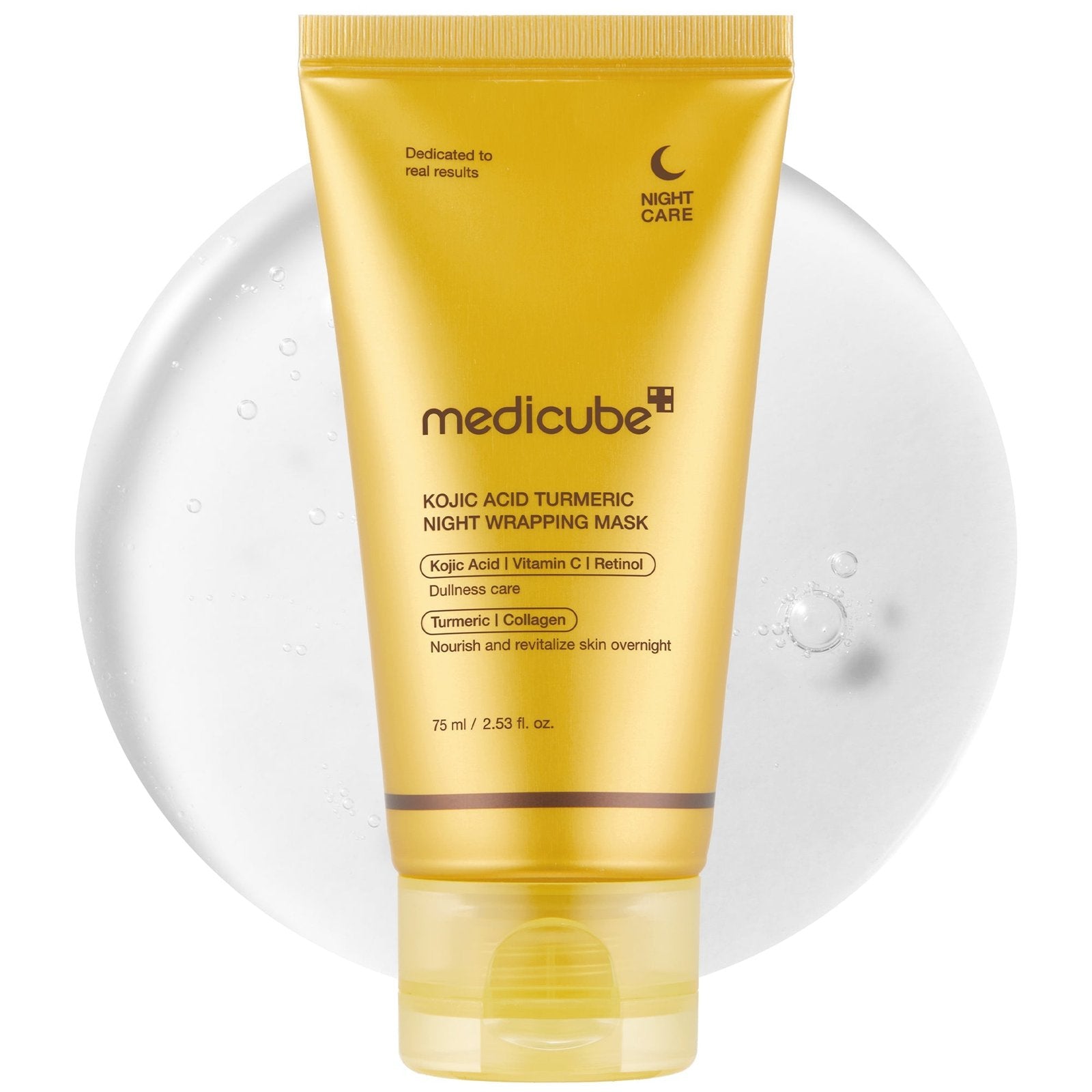 Medicube Máscara Facial Noturna com Ácido Kójico e Cúrcuma