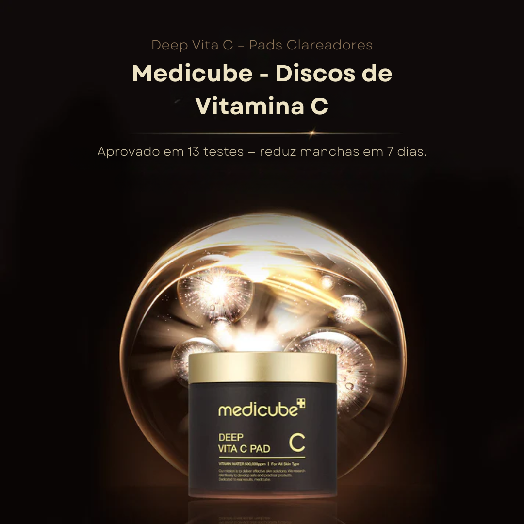 Discos Medicube Com Vitamina C para Manchas
