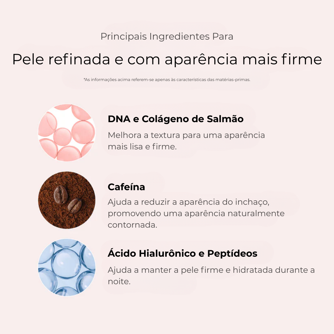 Medicube Máscara Noturna PDRN Cafeína Pink