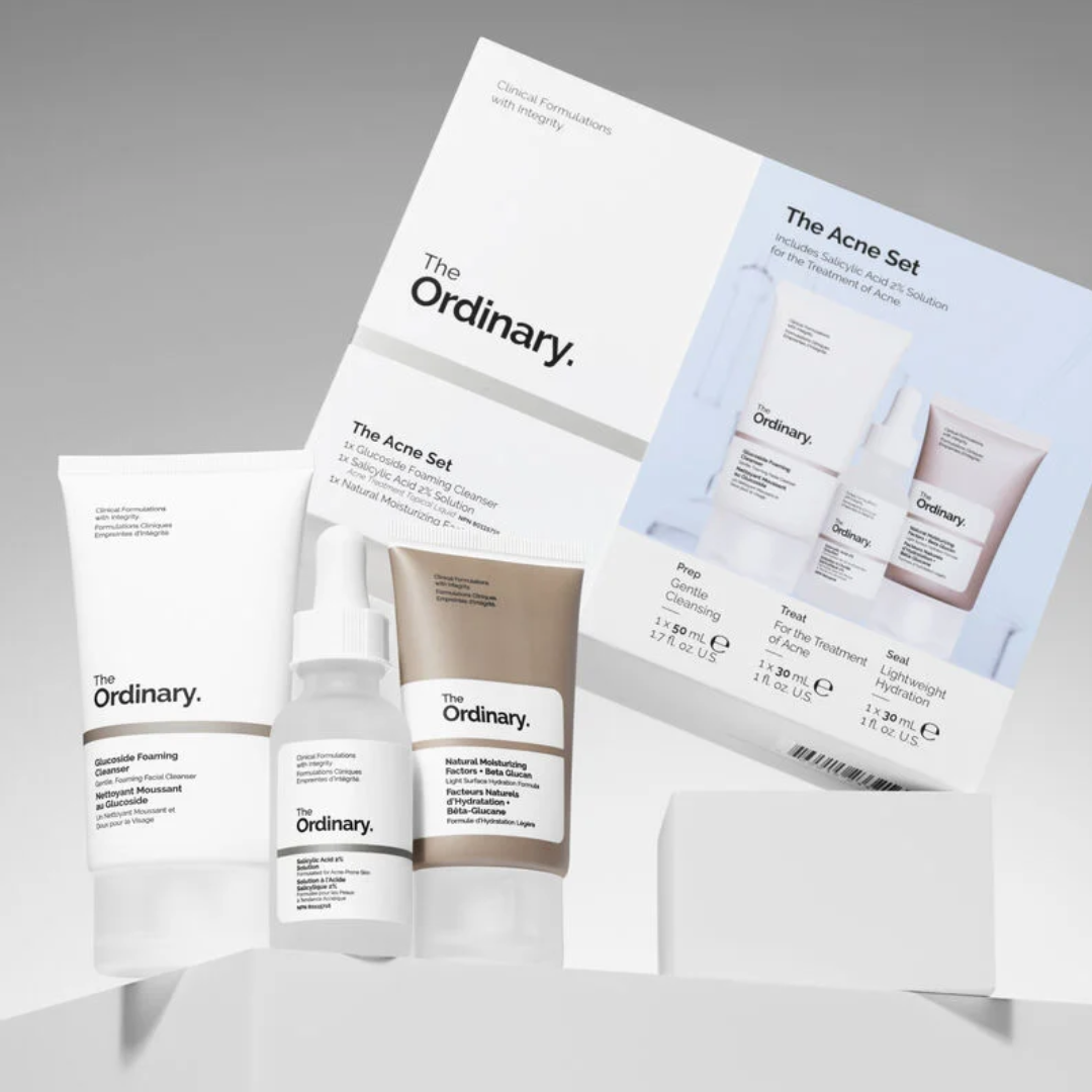 Kit The Ordinary The Acne Set Tratamento para Acne