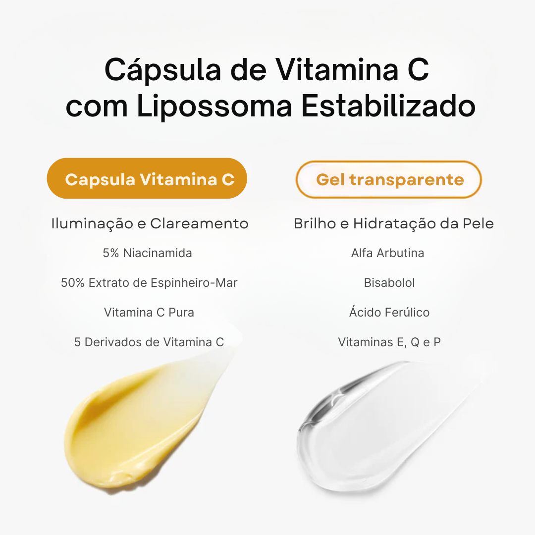 Creme Medicube Vitamina C em Cápsulas