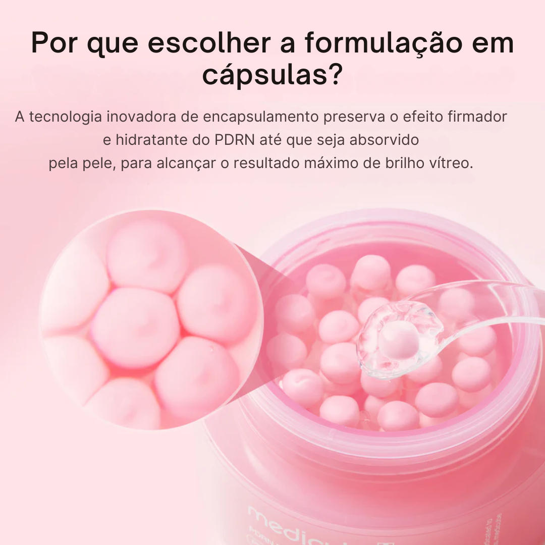 Creme Medicube Pink Colágeno PDRN em Cápsulas