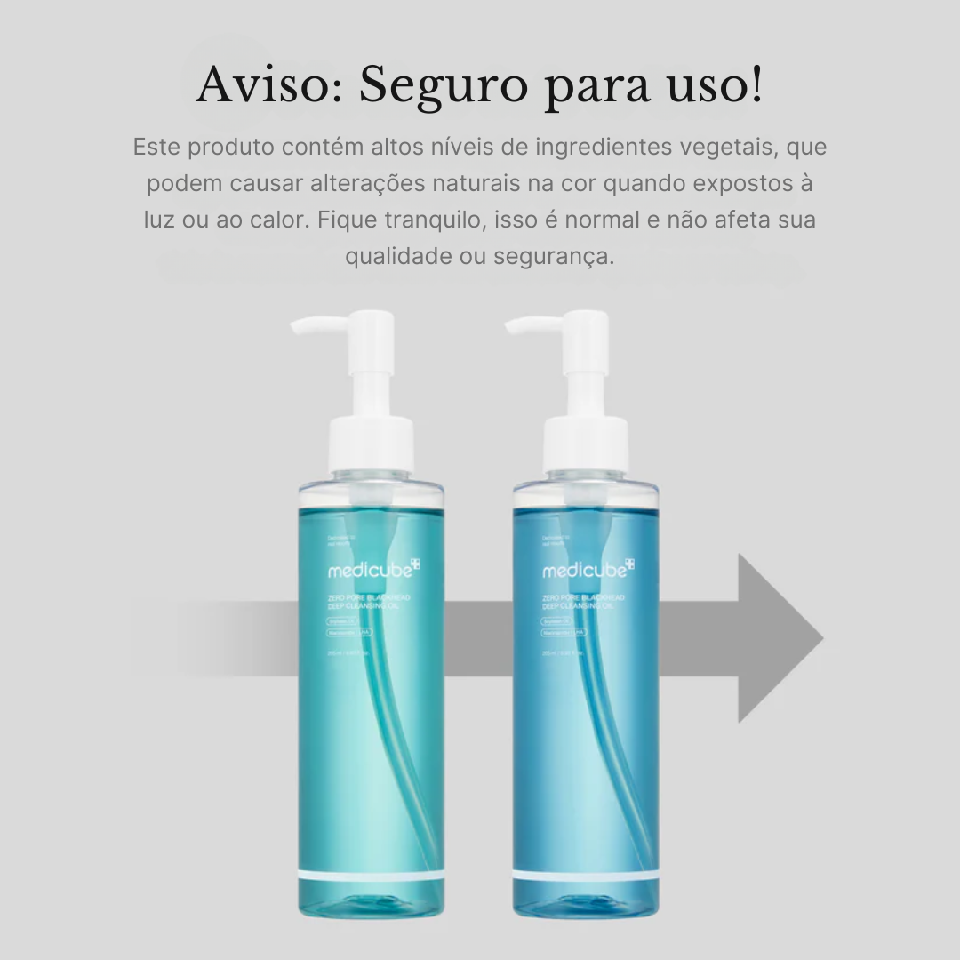 Óleo de Limpeza Medicube Profunda Zero Pore Blackhead