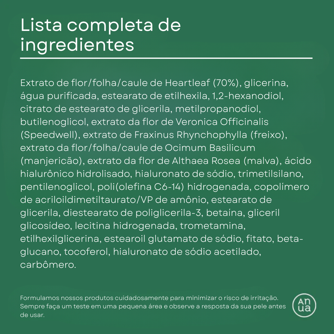 Anua Loção Diária Heartleaf 70%