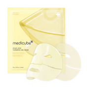 Medicube Máscara Jelly Dourada com Ácido Kójico e Cúrcuma - Kit com 4