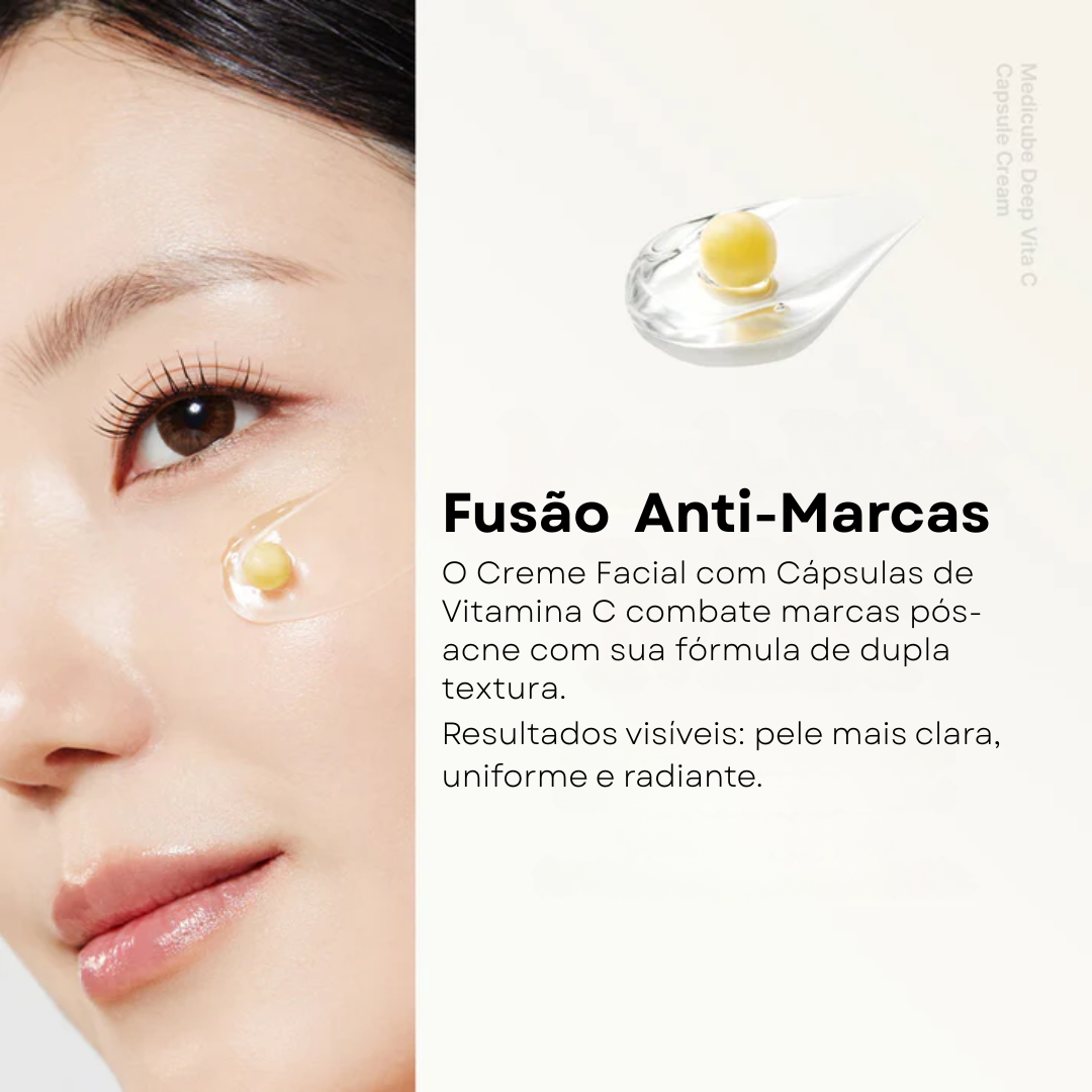 Creme Medicube Vitamina C em Cápsulas